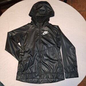 Nike Womens XSmall Girls Large Black Track Windbreaker Size Small New With Tags